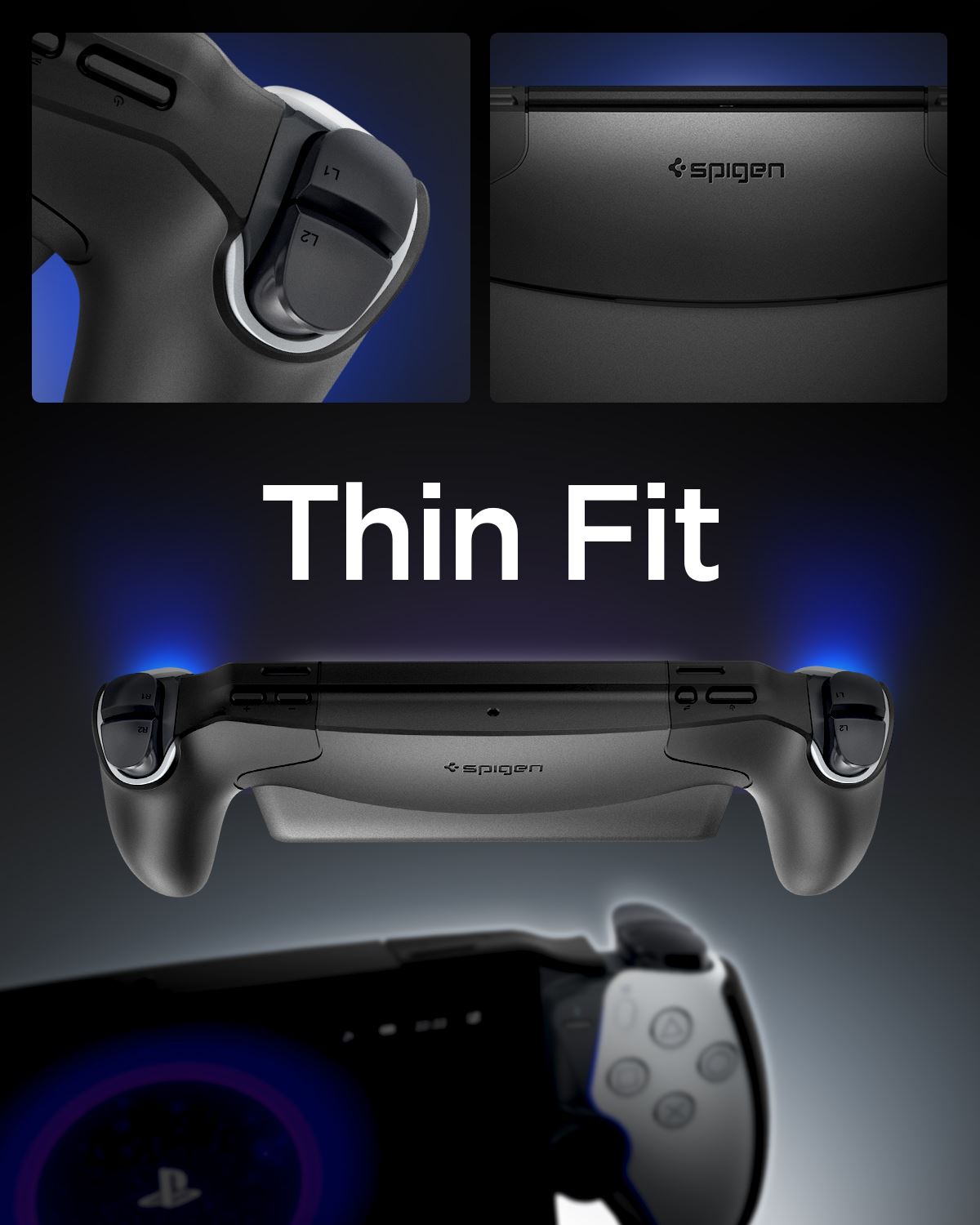Spigen Thin Fit, black - Sony Playstation Portal (15)