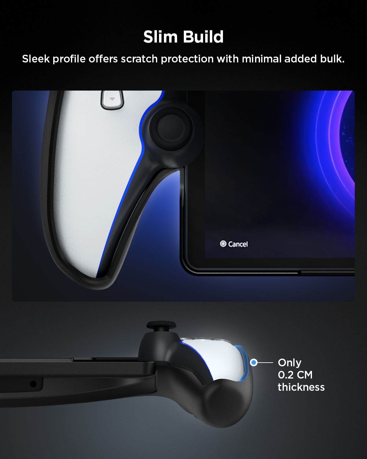 Spigen Thin Fit, black - Sony Playstation Portal (19)