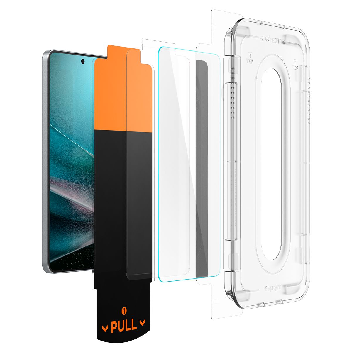 Spigen Glass tR EZ Fit HD 1 Pack, transparency - Samsung Galaxy S25 Edge