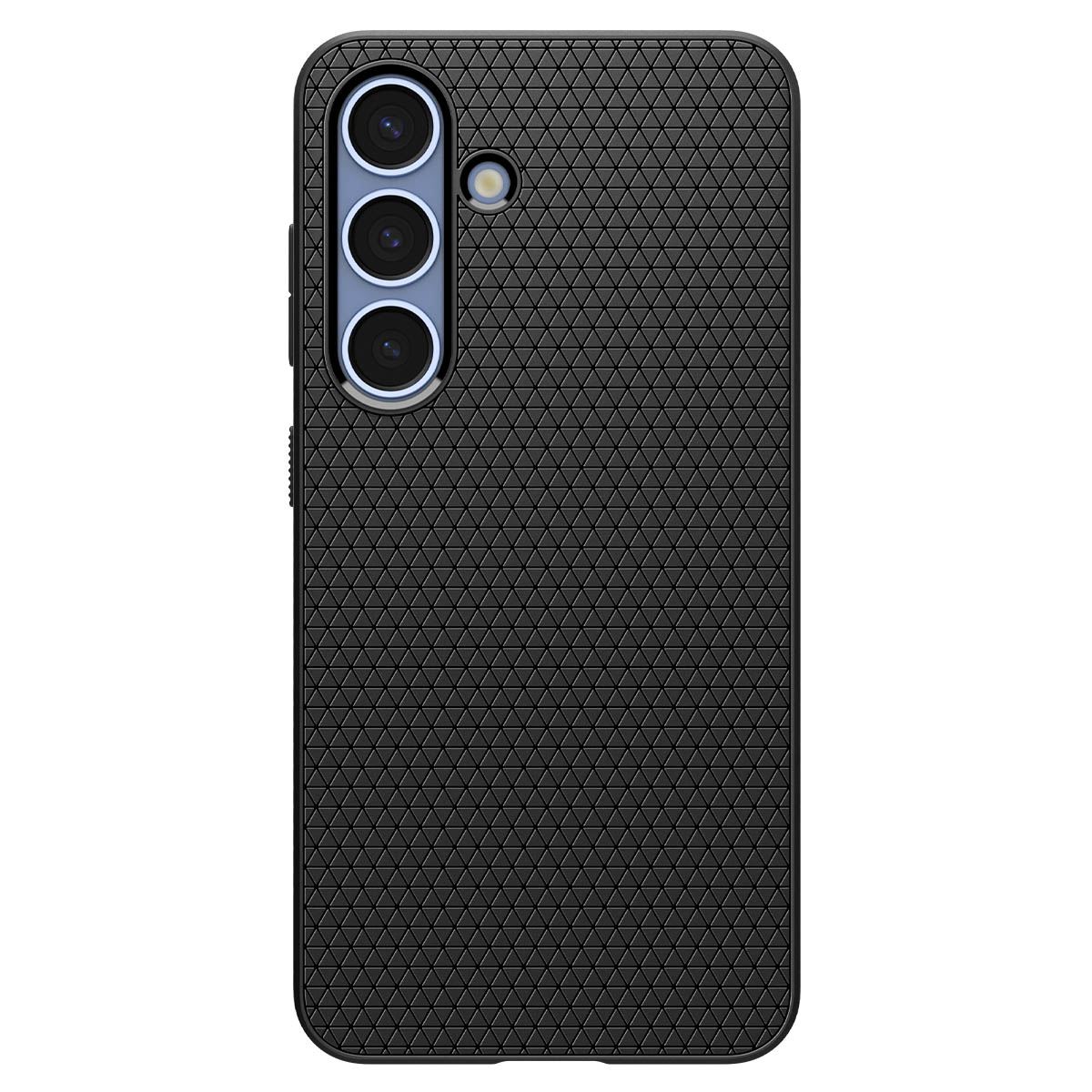 Spigen Liquid Air, matte black - Samsung Galaxy S25 (2)