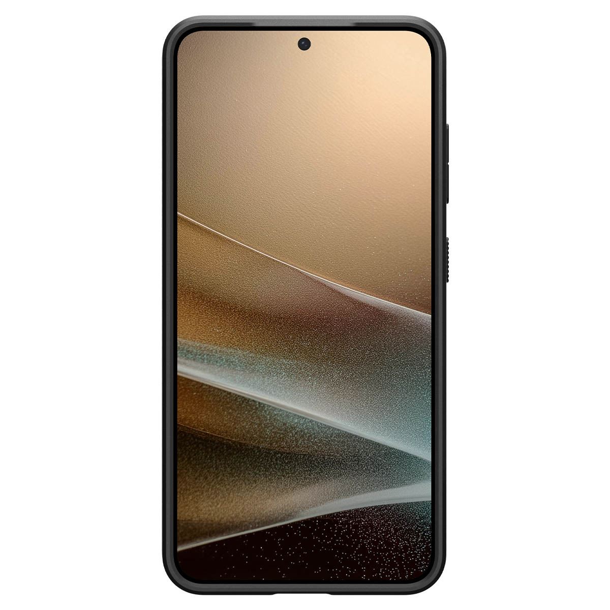 Spigen Liquid Air, matte black - Samsung Galaxy S25 (3)