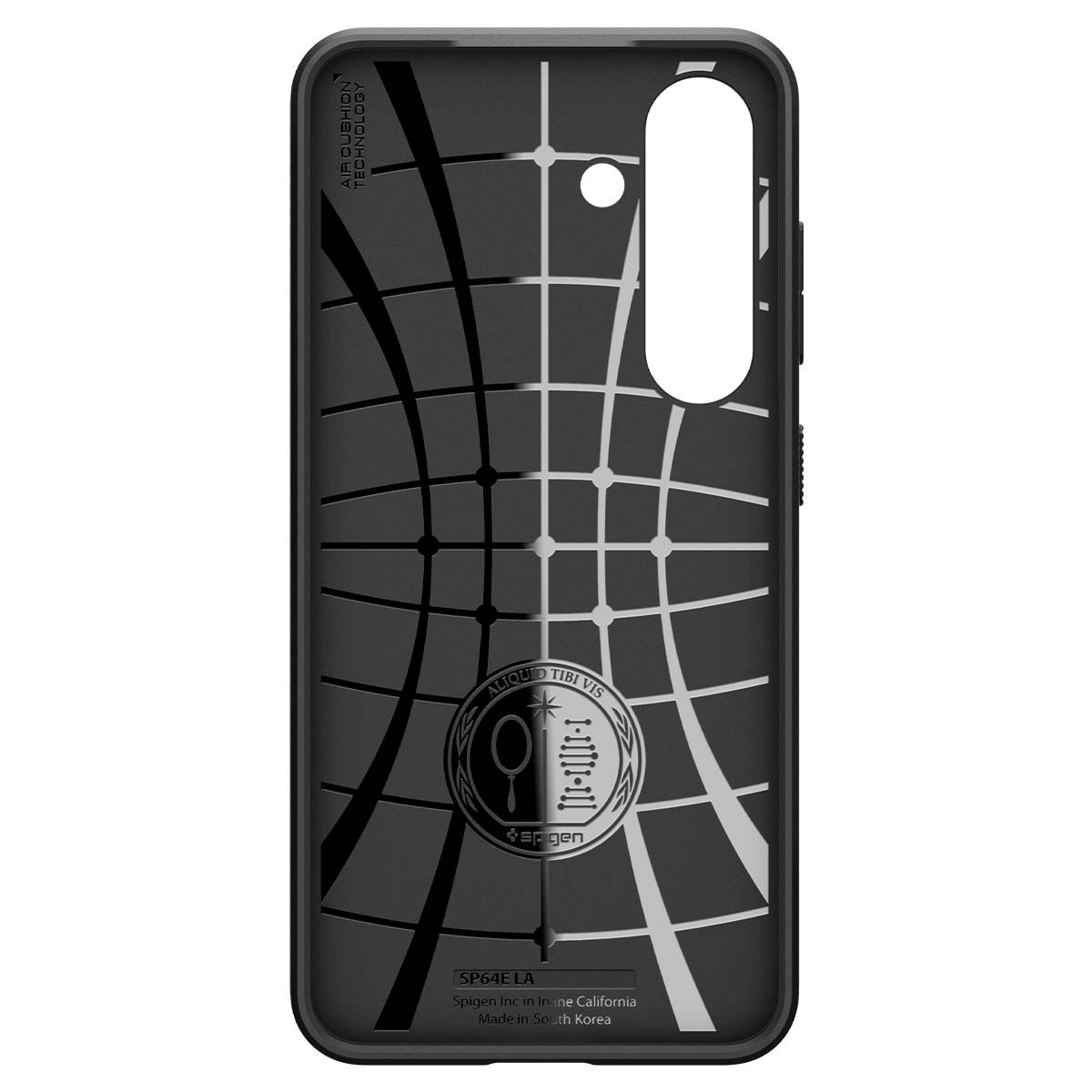 Spigen Liquid Air, matte black - Samsung Galaxy S25 (4)