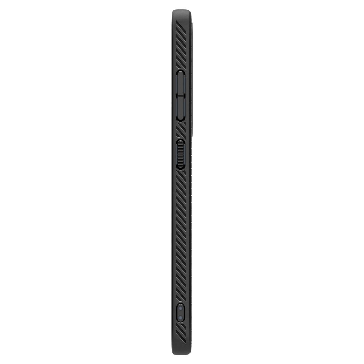 Spigen Liquid Air, matte black - Samsung Galaxy S25 (5)