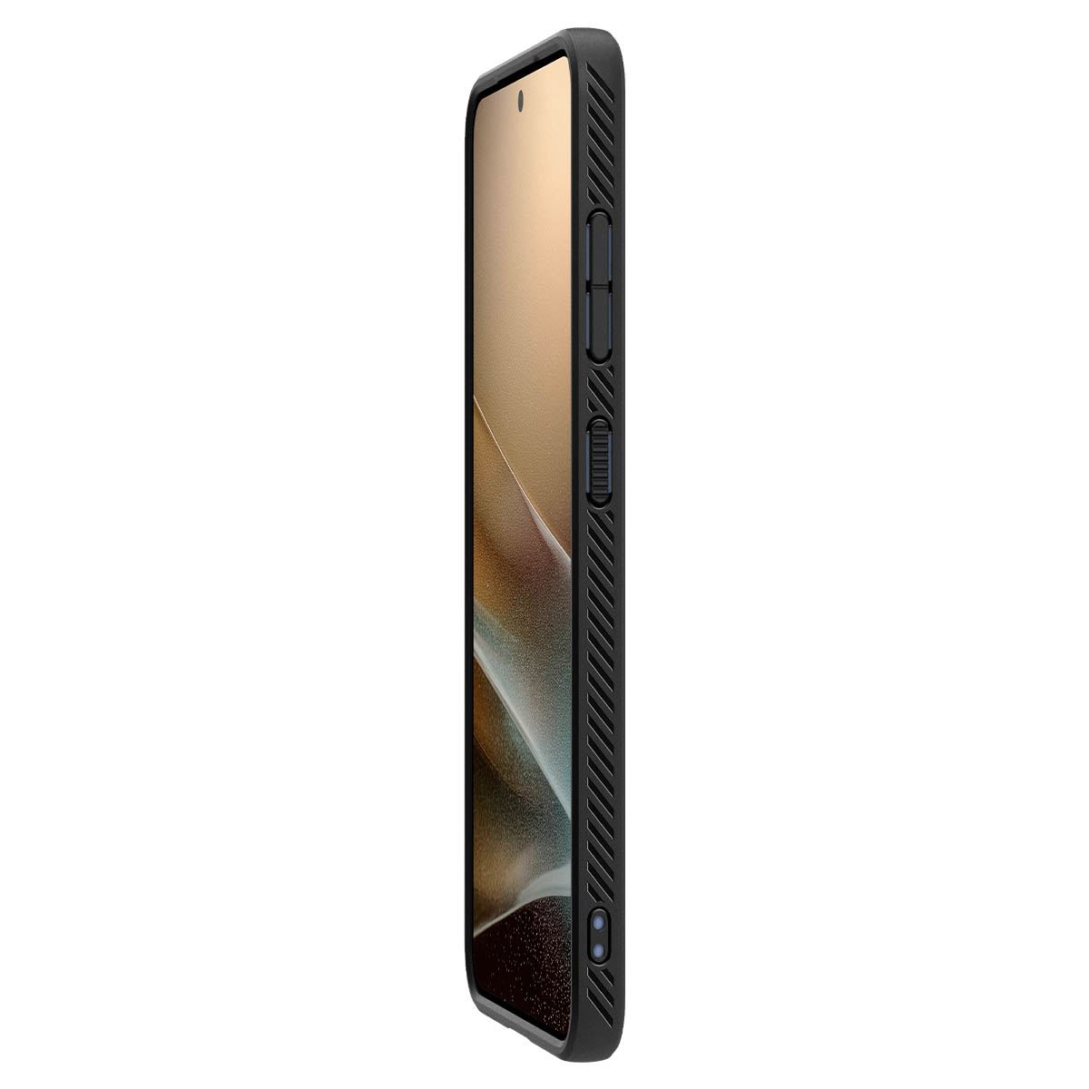 Spigen Liquid Air, matte black - Samsung Galaxy S25 (8)