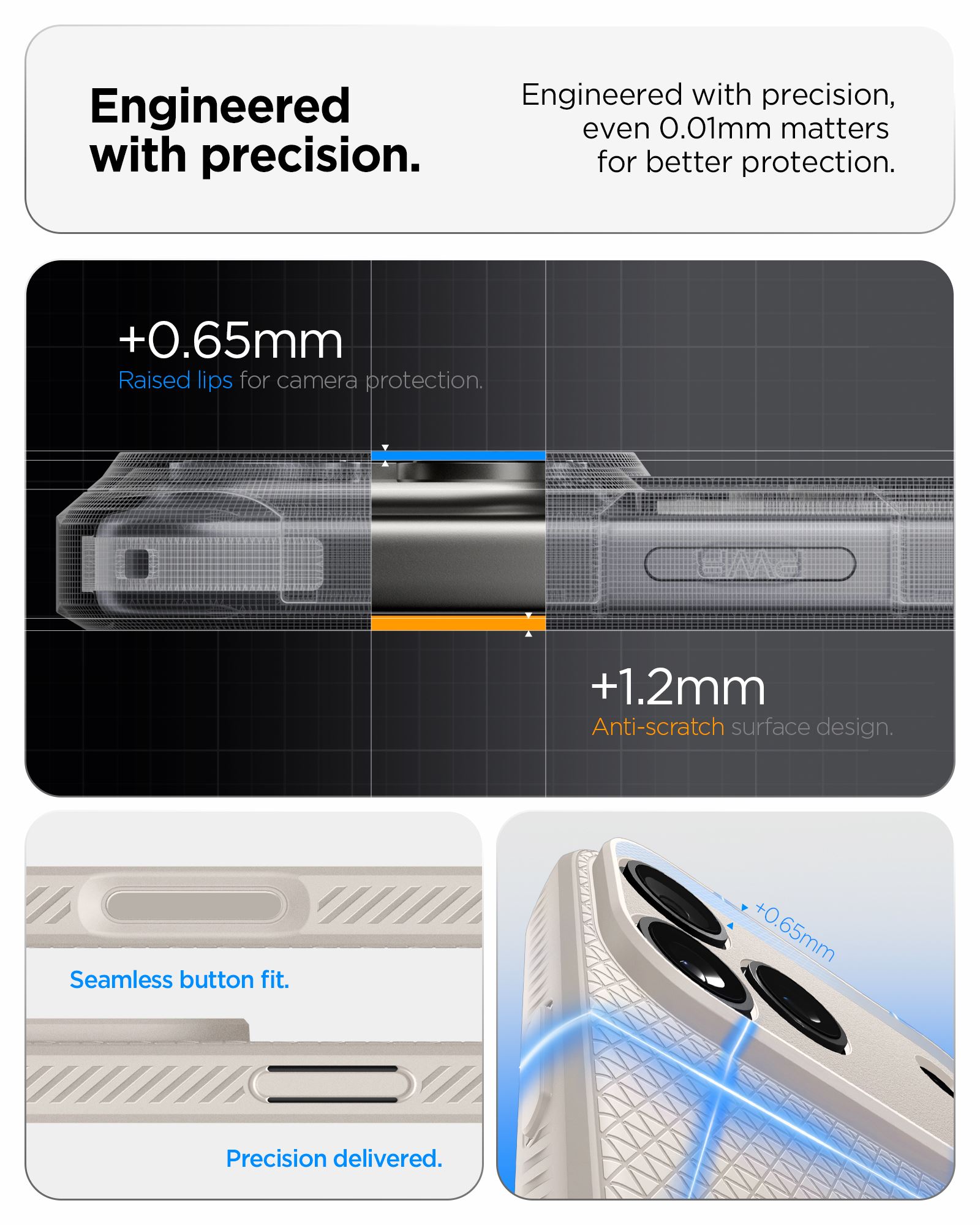 Spigen Liquid Air, natural titanium - iPhone 18 Pro Max/17 Pro Max (11)