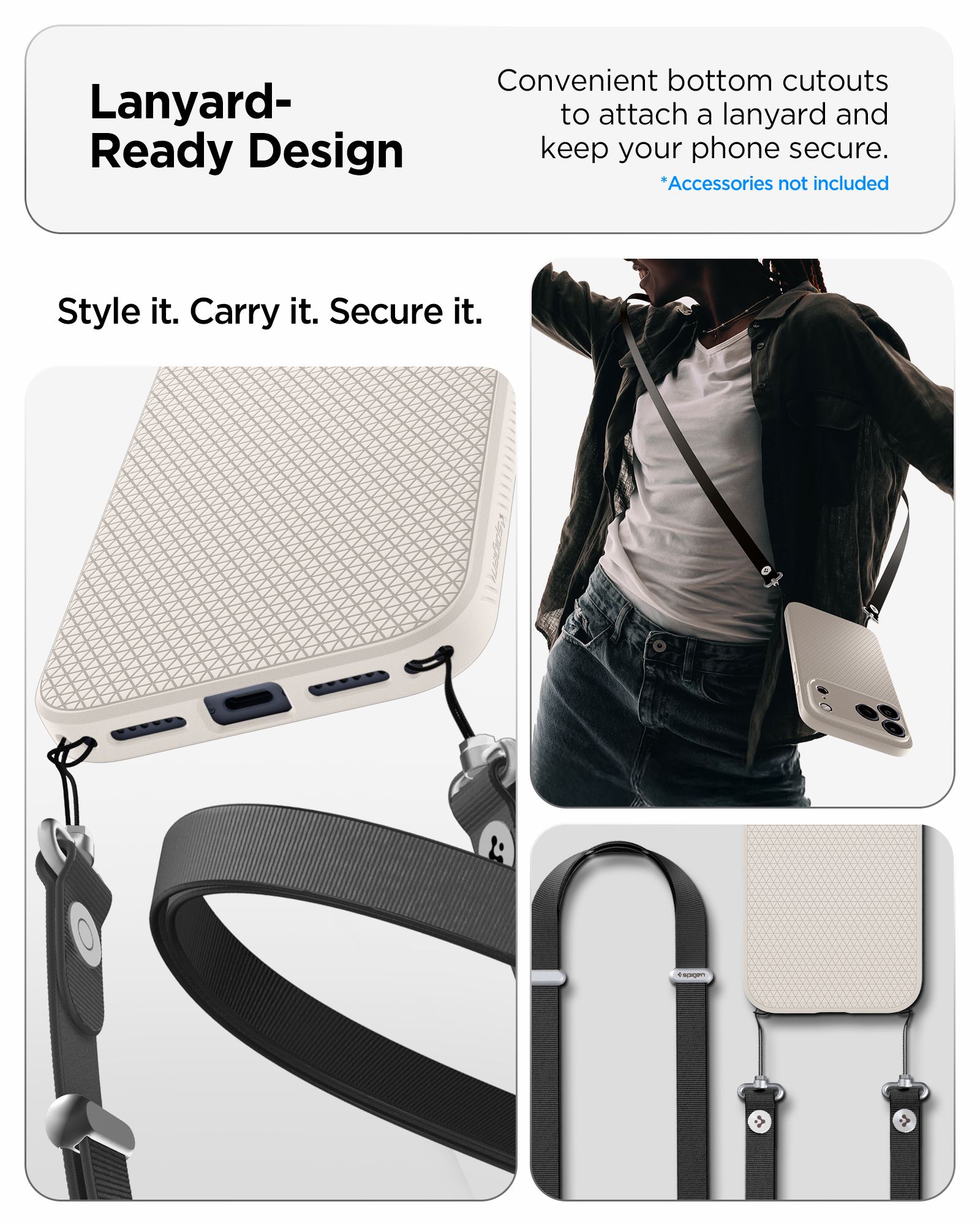 Spigen Liquid Air, natural titanium - iPhone 18 Pro Max/17 Pro Max (14)