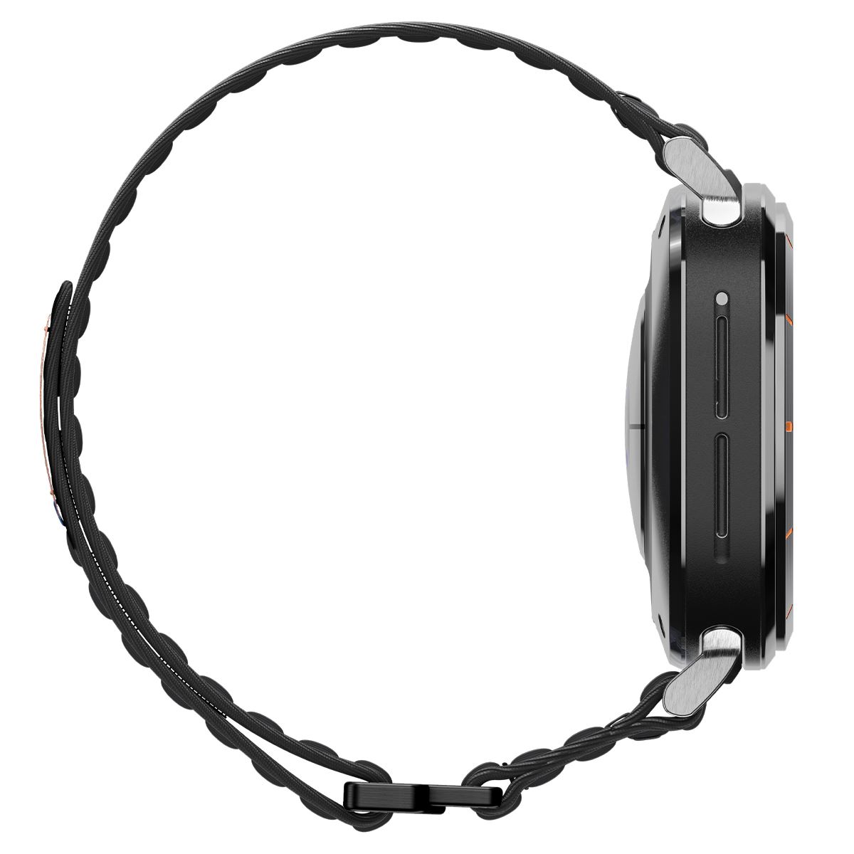 Spigen Fabric Band (hook-and-loop), black - Samsung Galaxy Watch Ultra 47mm (4)