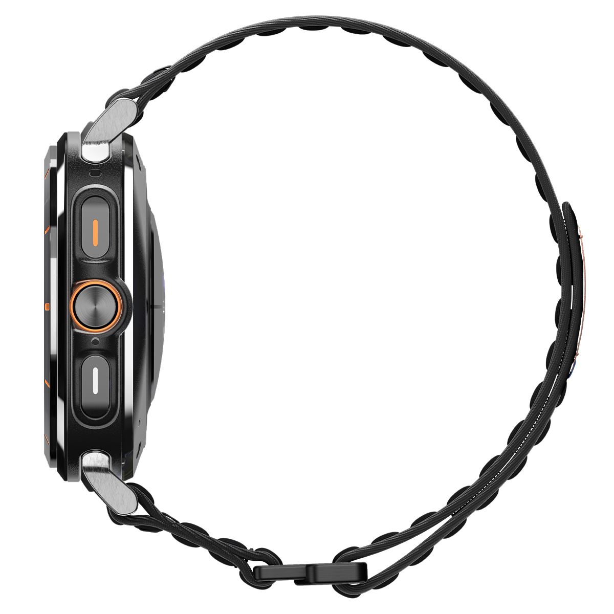 Spigen Fabric Band (hook-and-loop), black - Samsung Galaxy Watch Ultra 47mm (5)