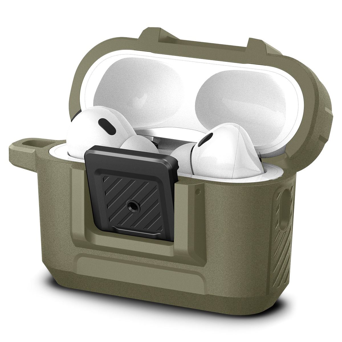 Spigen Lock Fit, vintage khaki - AirPods Pro 2 (13)