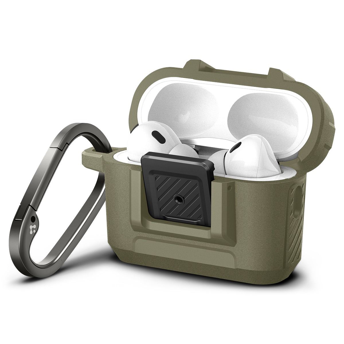 Spigen Lock Fit, vintage khaki - AirPods Pro 2 (3)