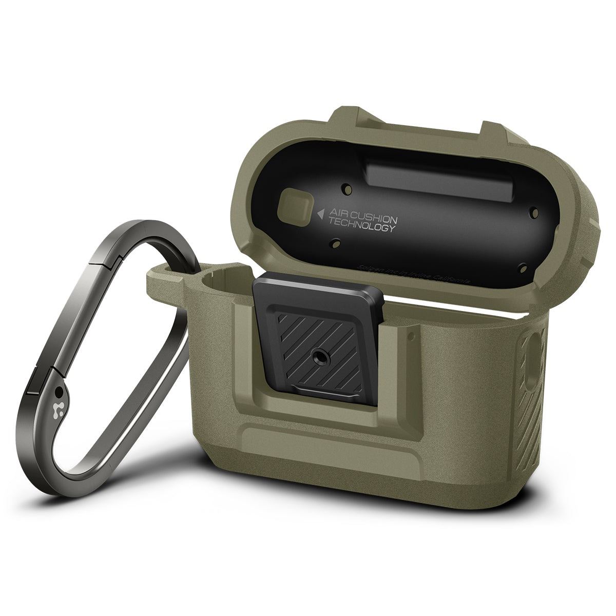 Spigen Lock Fit, vintage khaki - AirPods Pro 2 (4)