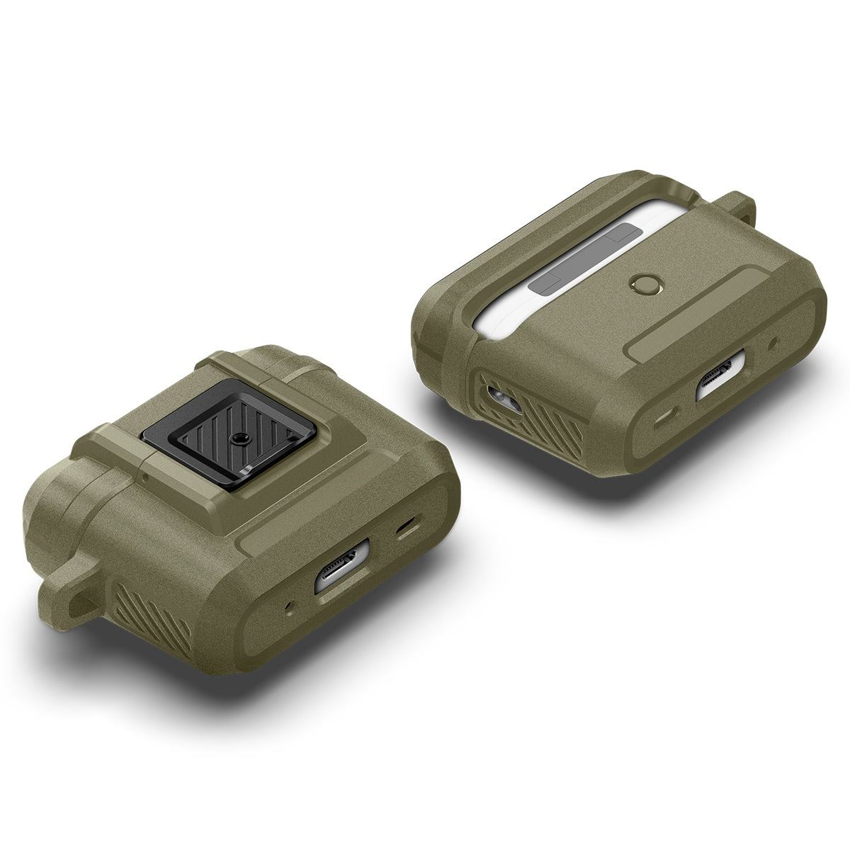Spigen Lock Fit, vintage khaki - AirPods Pro 2 (8)