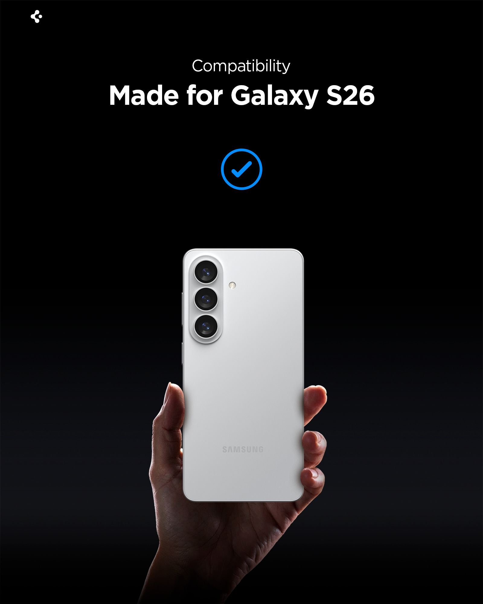 Spigen Glass tR EZ Fit Pro HD 2 Pack, transparency - Samsung Galaxy S26 (10)