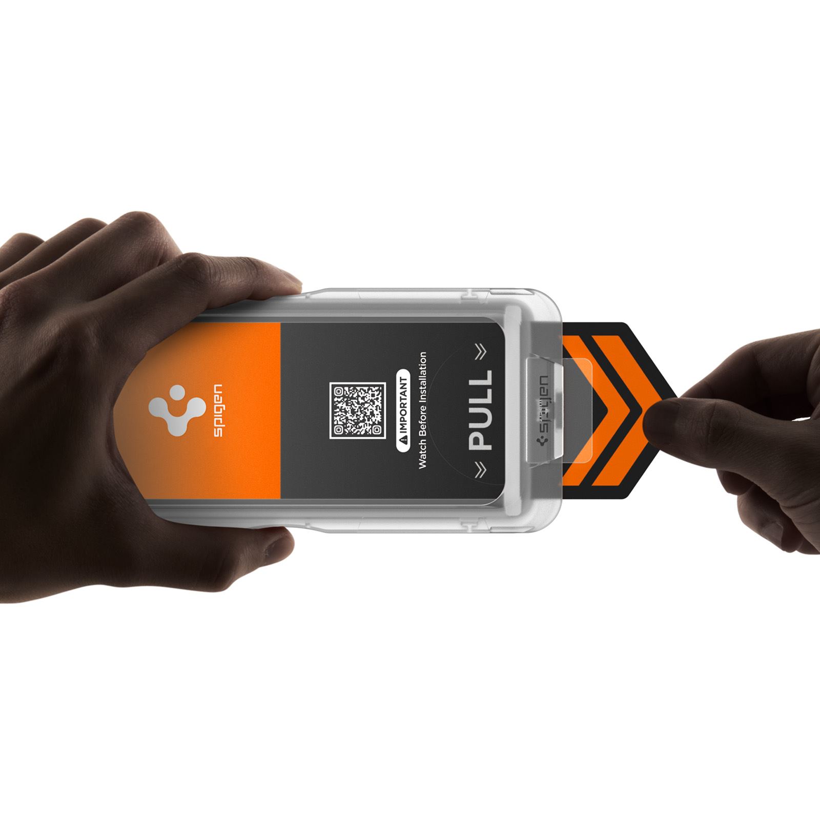 Spigen Glass tR EZ Fit Pro HD 2 Pack, transparency - Samsung Galaxy S26 (5)