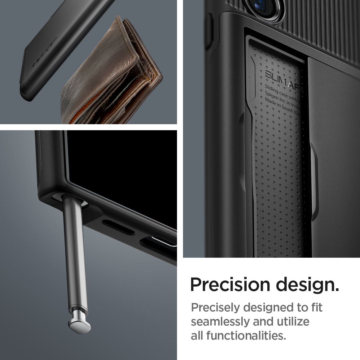 Spigen Slim Armor CS, black - Samsung Galaxy S24 Ultra (16)