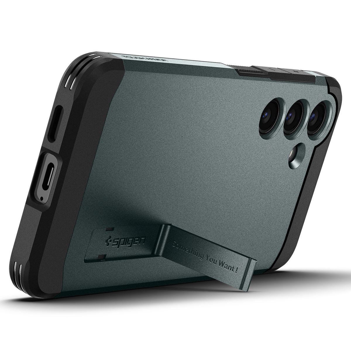 Spigen Tough Armor, abyss green - Samsung Galaxy S24+ (8)