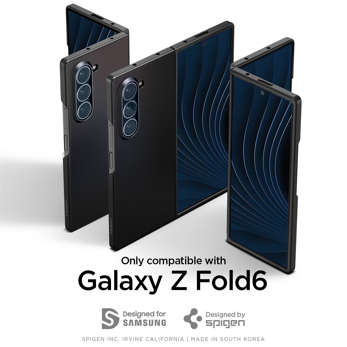 Spigen Air Skin, black - Samsung Galaxy Z Fold6 (9)