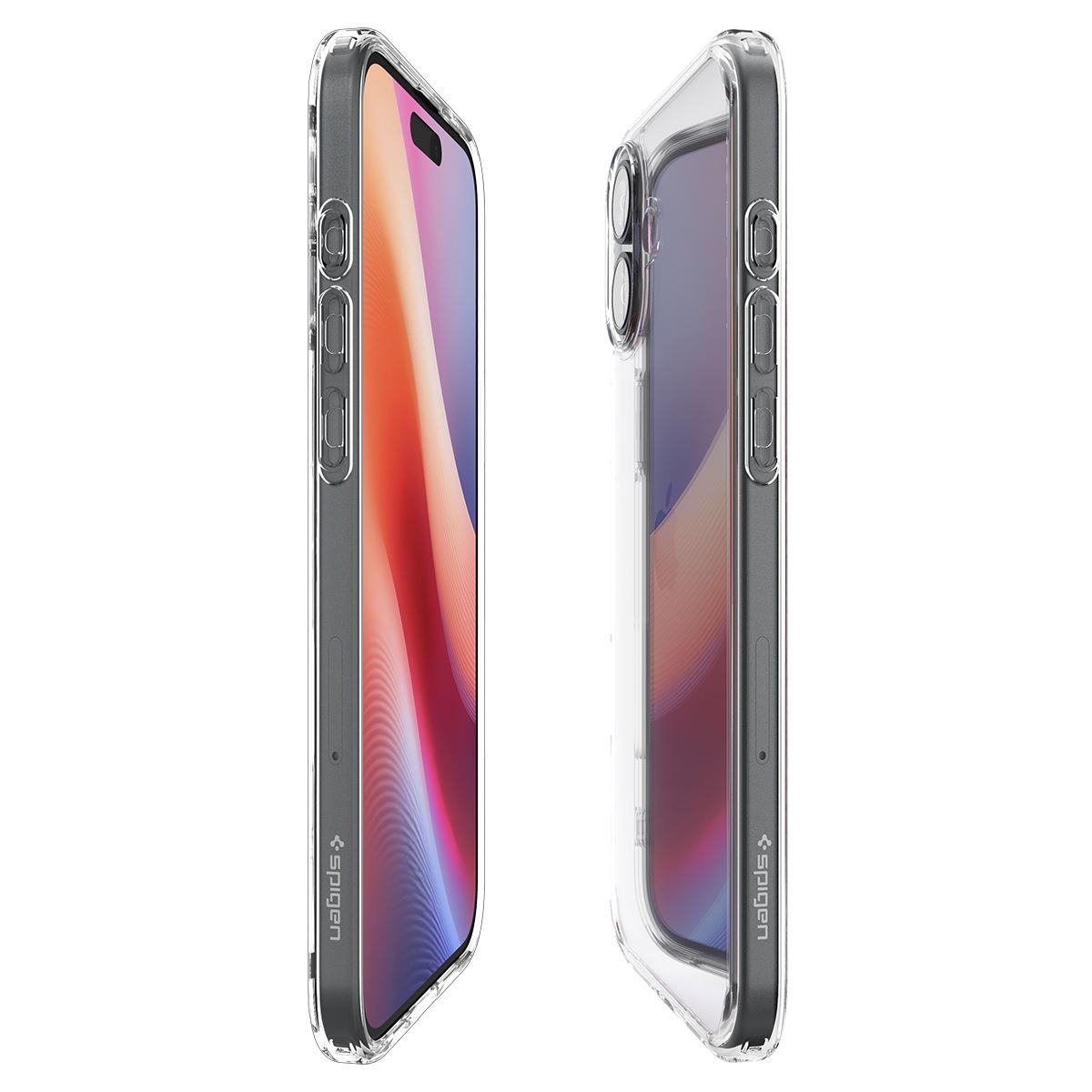 Spigen Crystal Hybrid, crystal clear - iPhone 16 Plus (6)