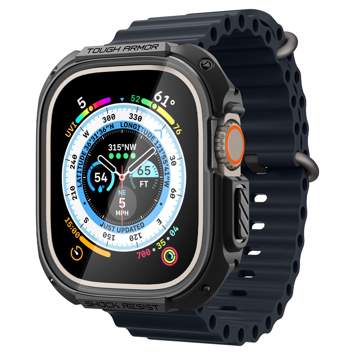 Spigen Tough Armor, black - Apple Watch Ultra 3/2/1 (5)