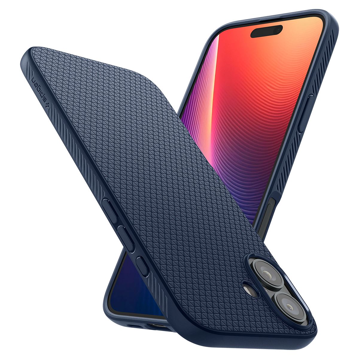 Spigen Liquid Air, navy blue - iPhone 16 Plus (10)