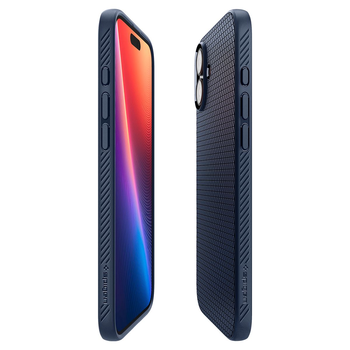 Spigen Liquid Air, navy blue - iPhone 16 Plus (7)