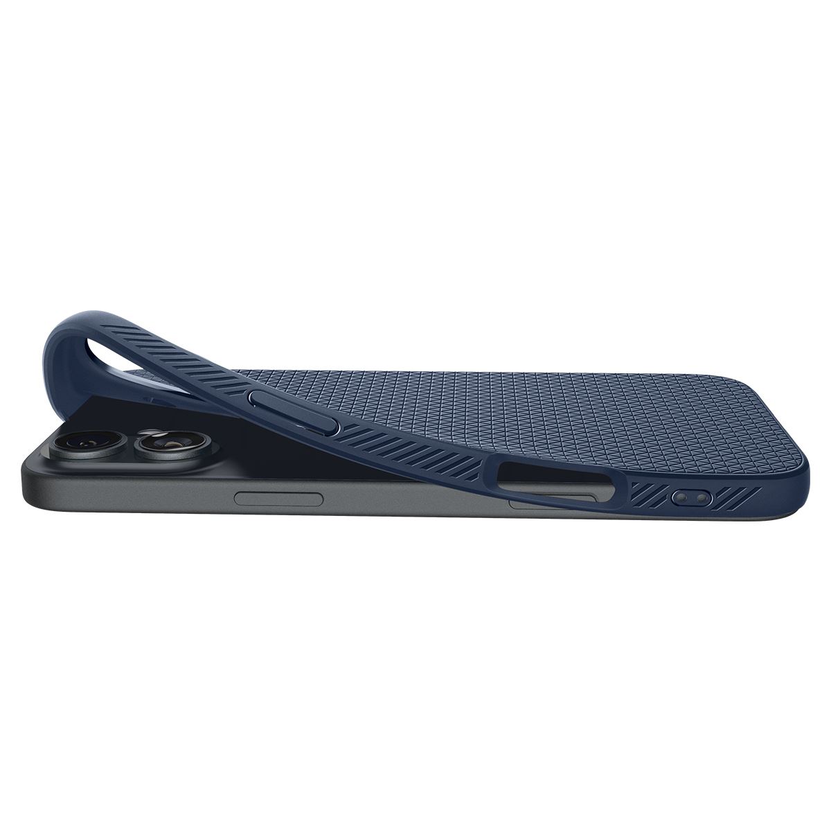 Spigen Liquid Air, navy blue - iPhone 16 Plus (9)