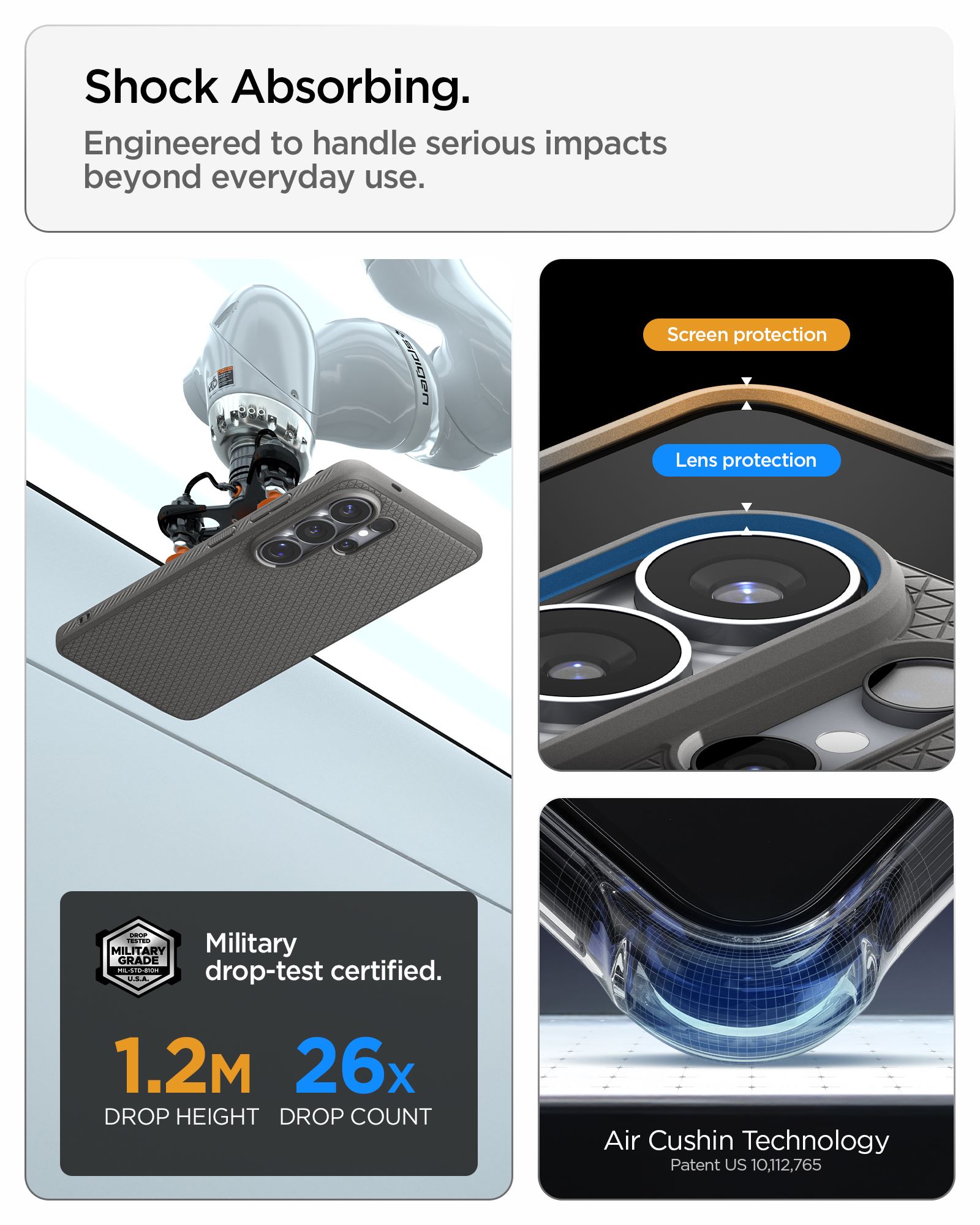 Spigen Liquid Air MagSafe, marble gray - Samsung Galaxy S26 Ultra (21)