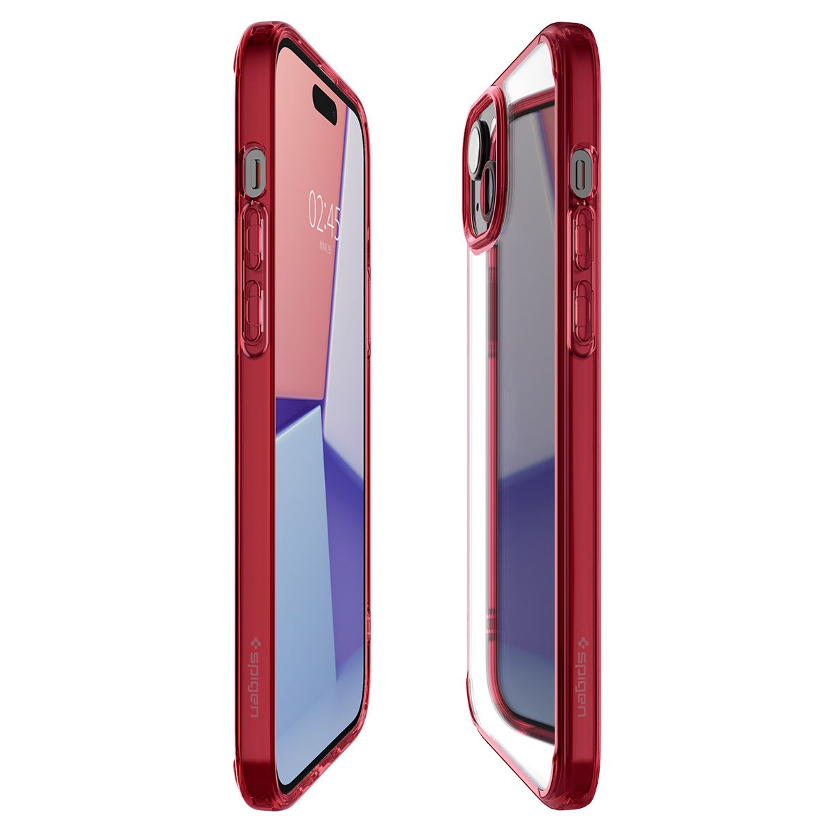 Spigen Ultra Hybrid, red crystal - iPhone 15 Plus (9)