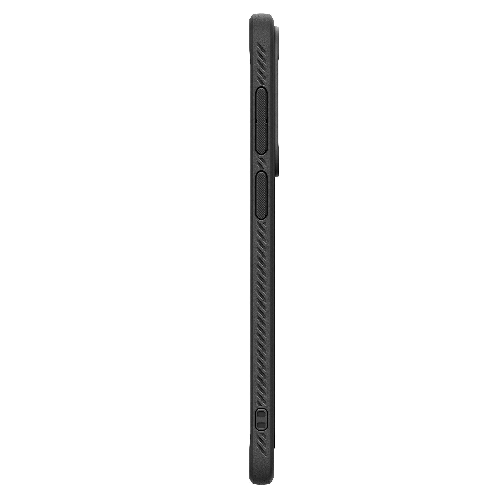 Spigen Rugged Armor, matte black - Samsung Galaxy A57 5G (5)