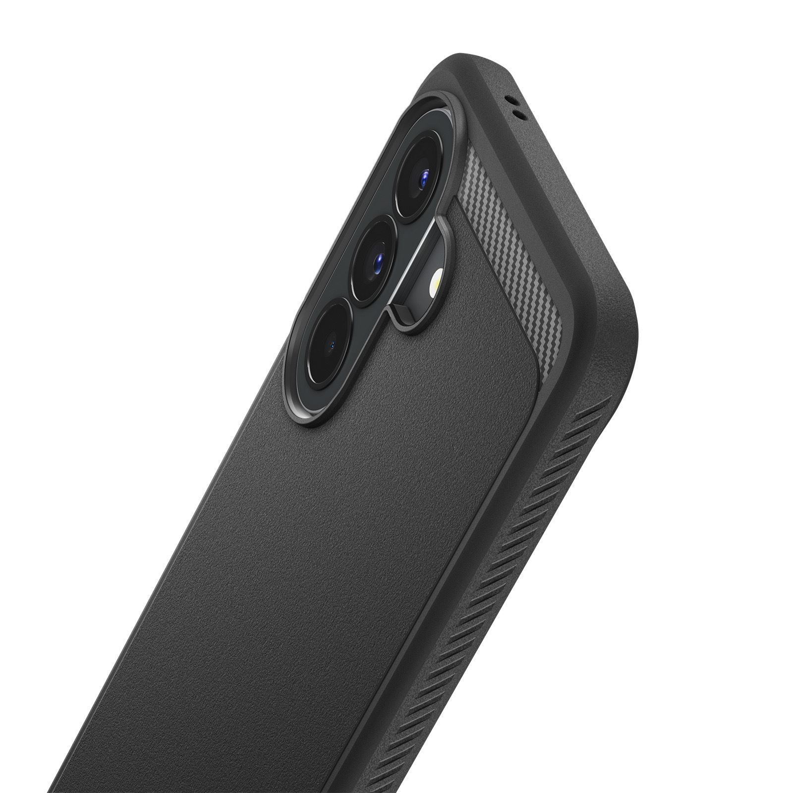 Spigen Rugged Armor, matte black - Samsung Galaxy A57 5G (8)