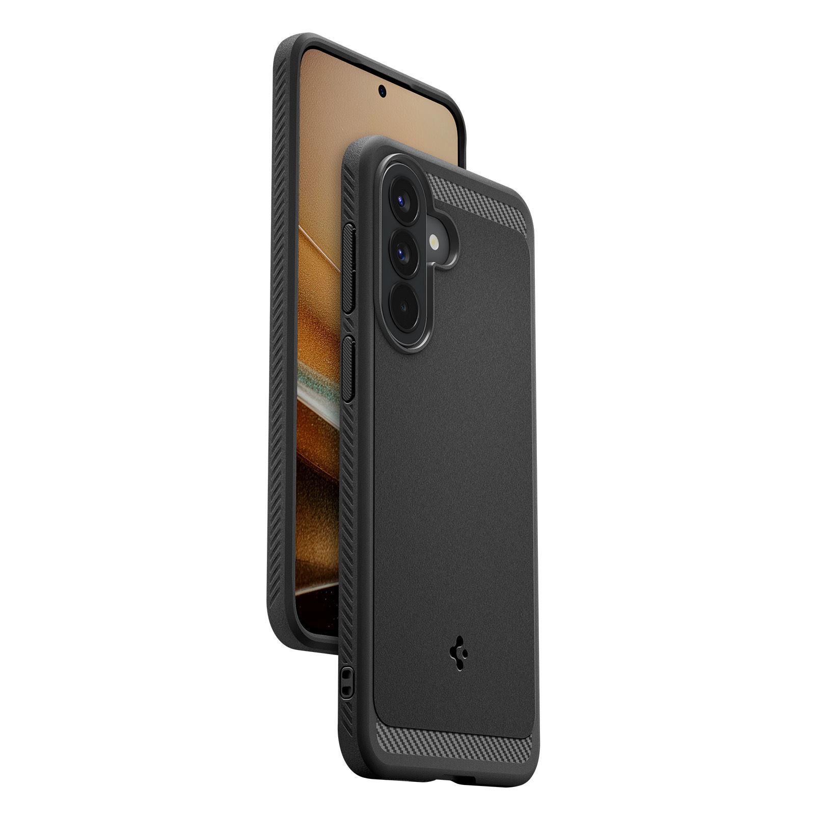 Spigen Rugged Armor, matte black - Samsung Galaxy A57 5G (9)