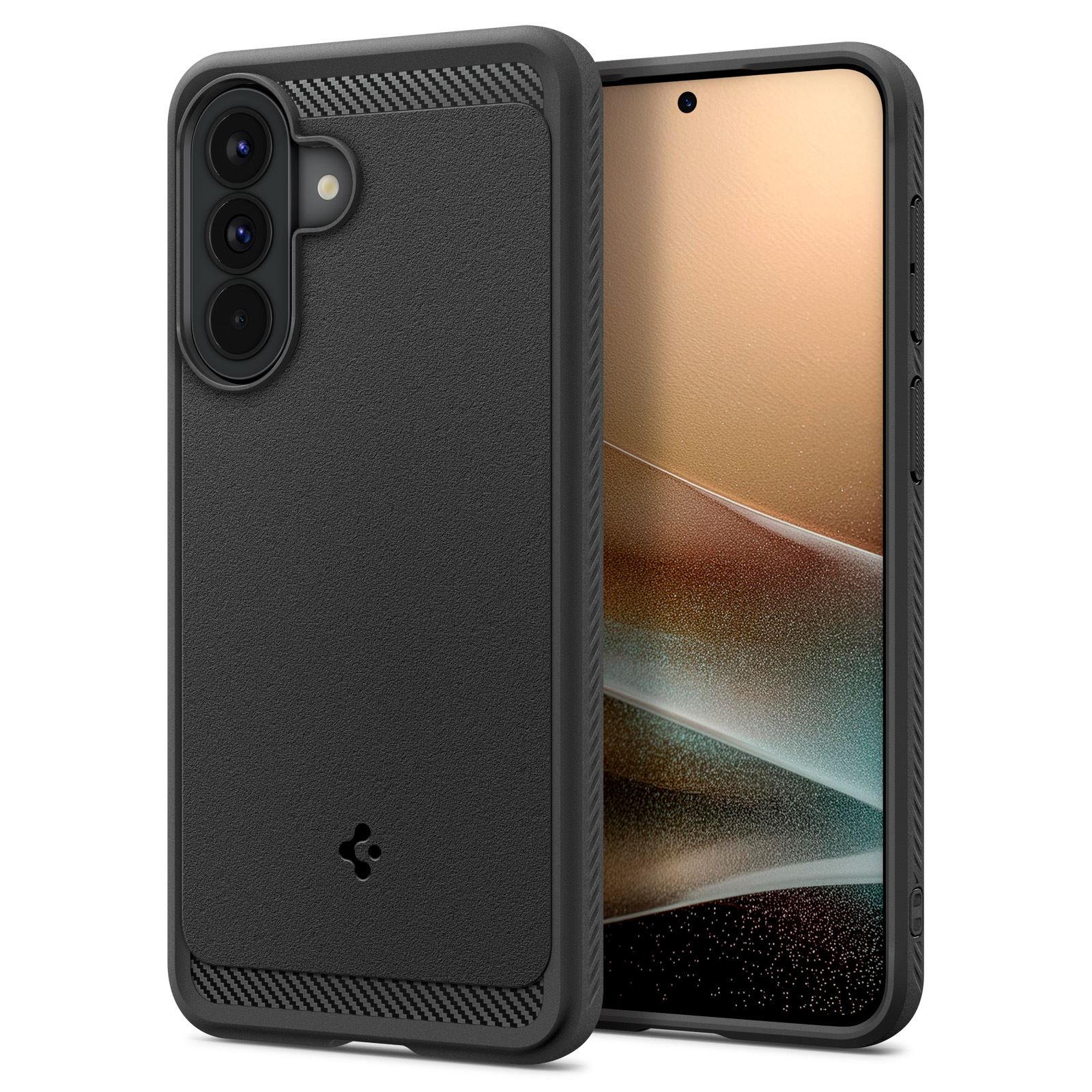Spigen Rugged Armor, matte black - Samsung Galaxy A57 5G