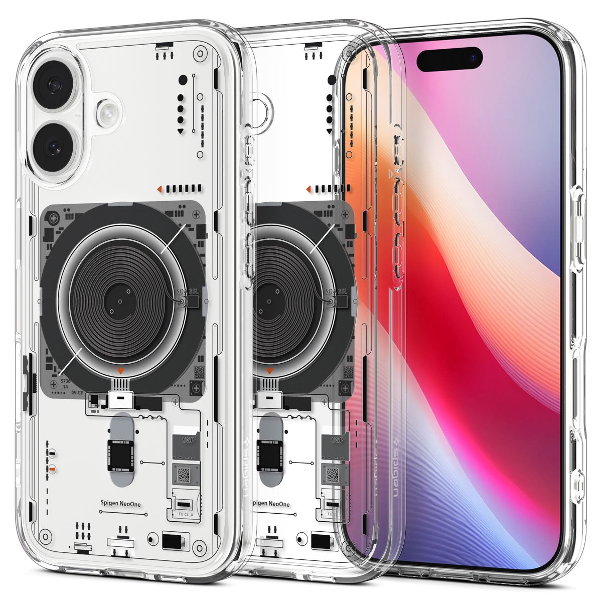 Spigen Ultra Hybrid MagSafe, neo one - iPhone 17