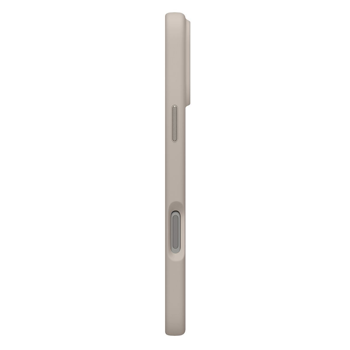 Spigen Silicone Fit MagSafe, stone - iPhone 17 Pro Max (5)