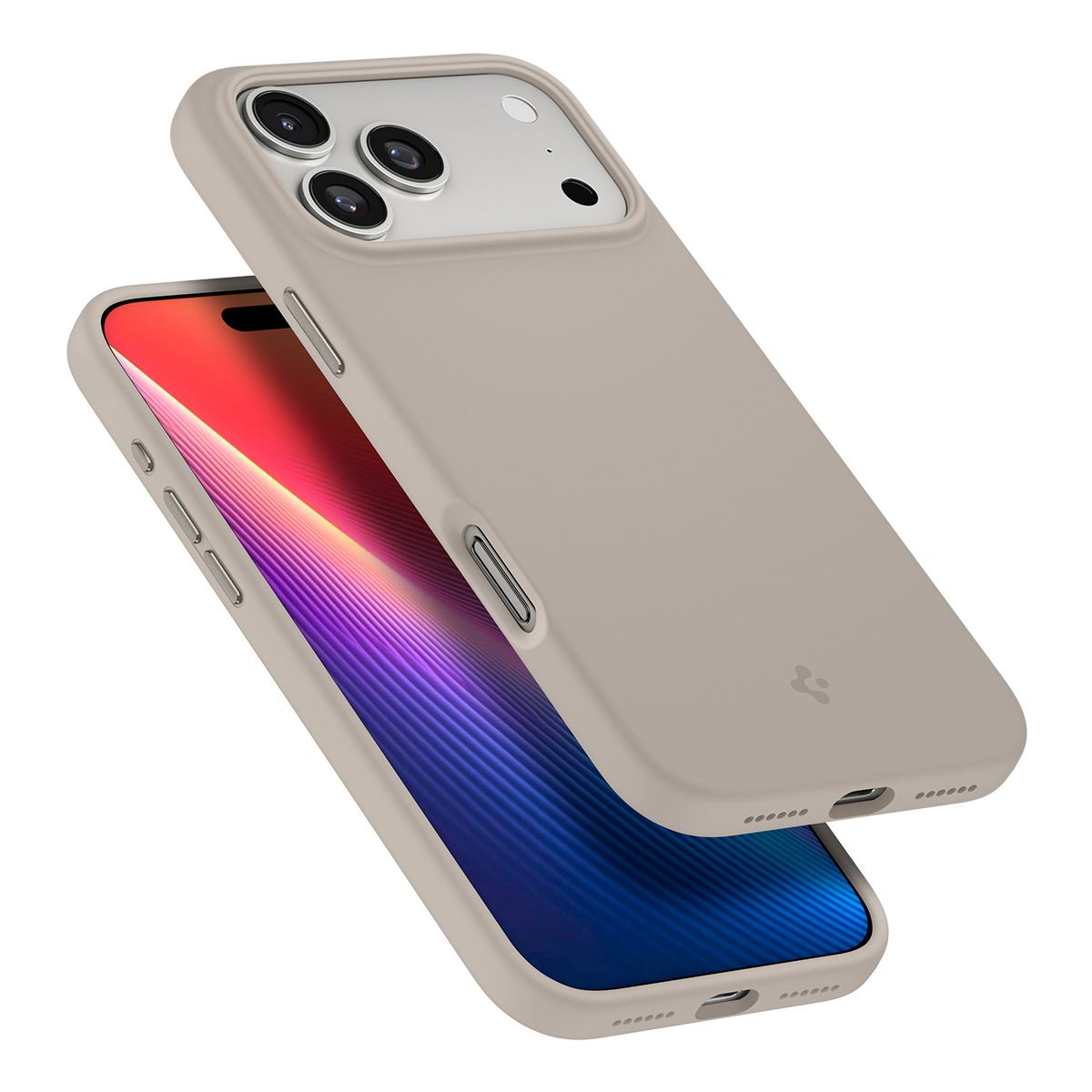 Spigen Silicone Fit MagSafe, stone - iPhone 17 Pro Max (8)