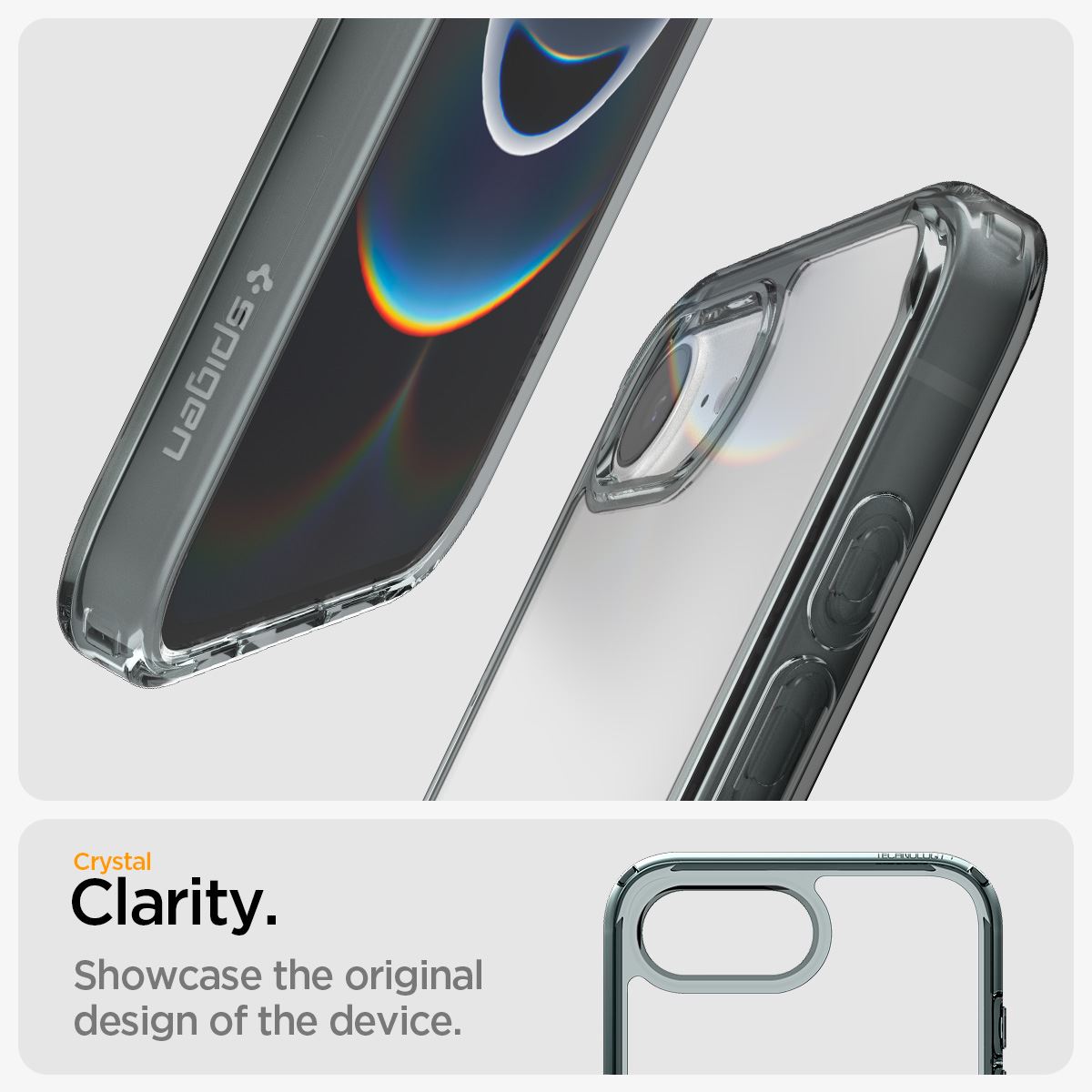 Spigen Ultra Hybrid, space crystal - iPhone 16e (12)