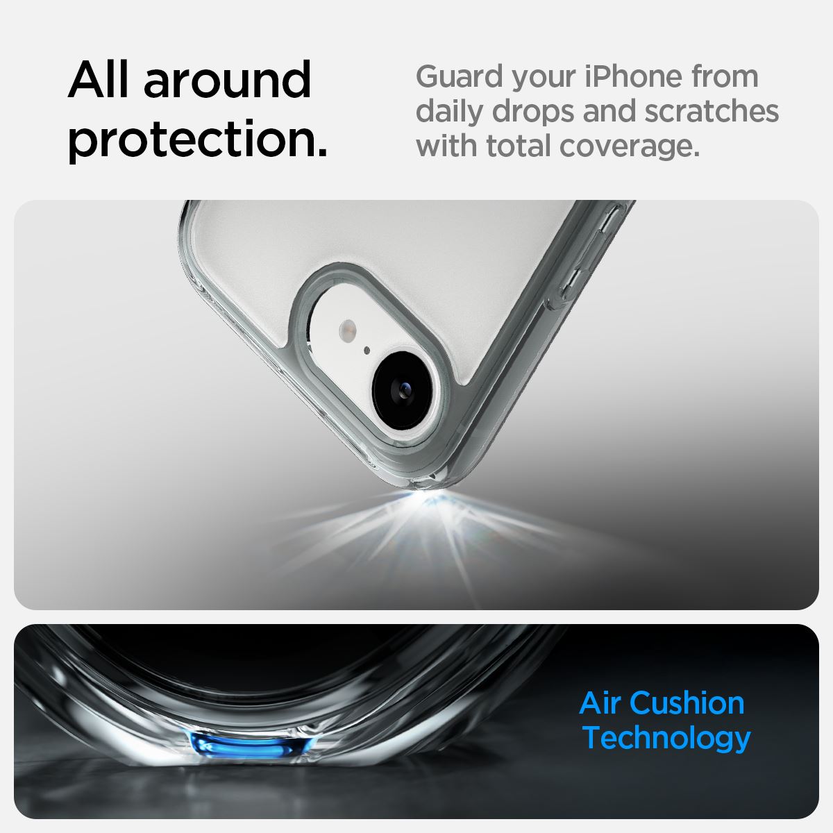 Spigen Ultra Hybrid, space crystal - iPhone 16e (14)