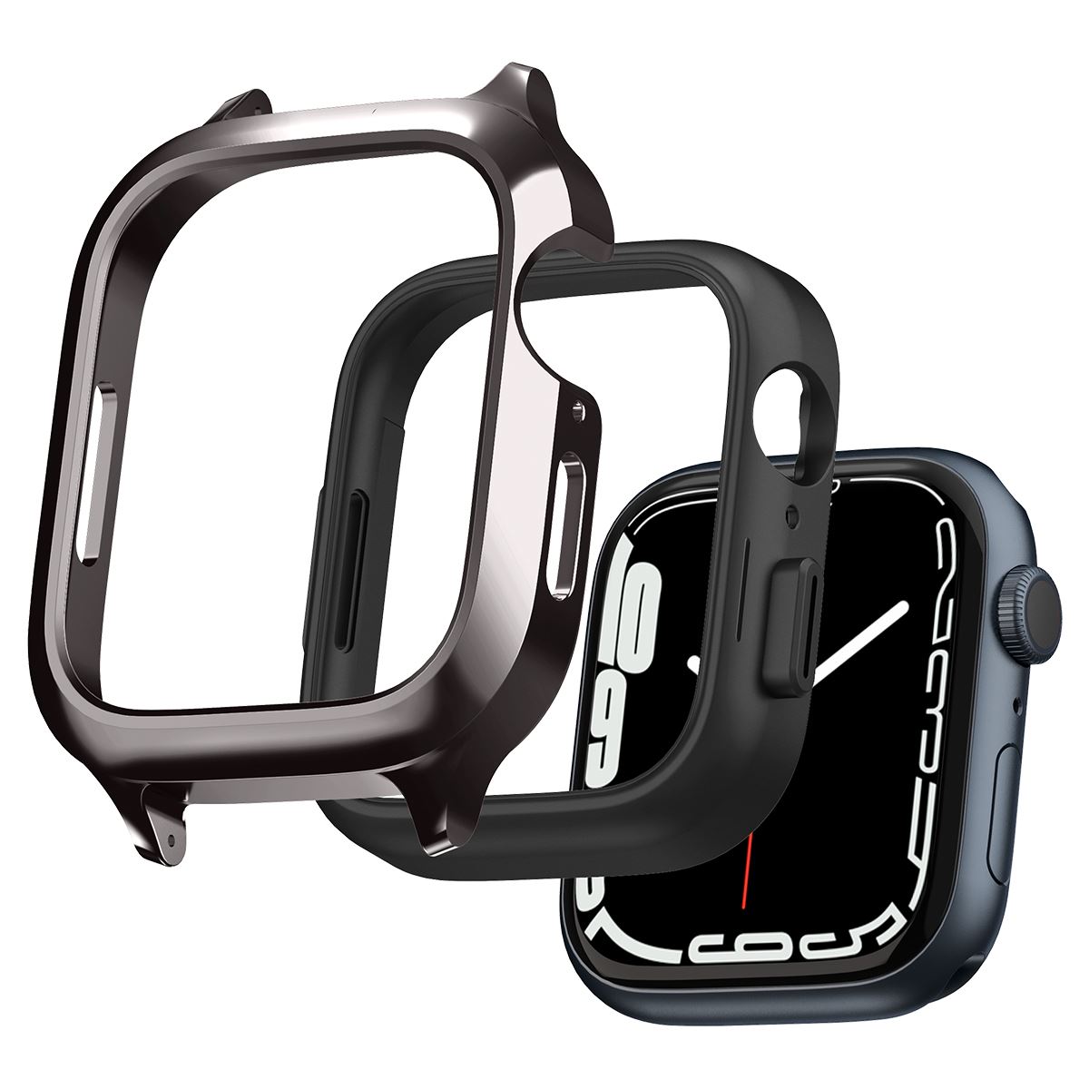 Spigen Metal Fit Pro, graphite - Apple Watch 9/8/7 45mm (11)