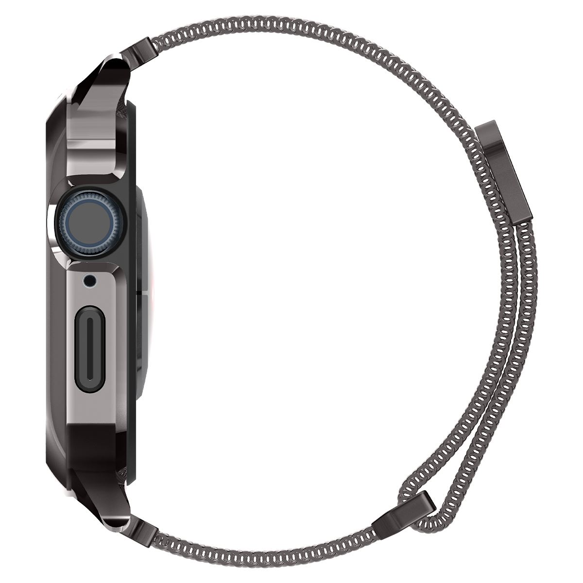 Spigen Metal Fit Pro, graphite - Apple Watch 9/8/7 45mm (5)