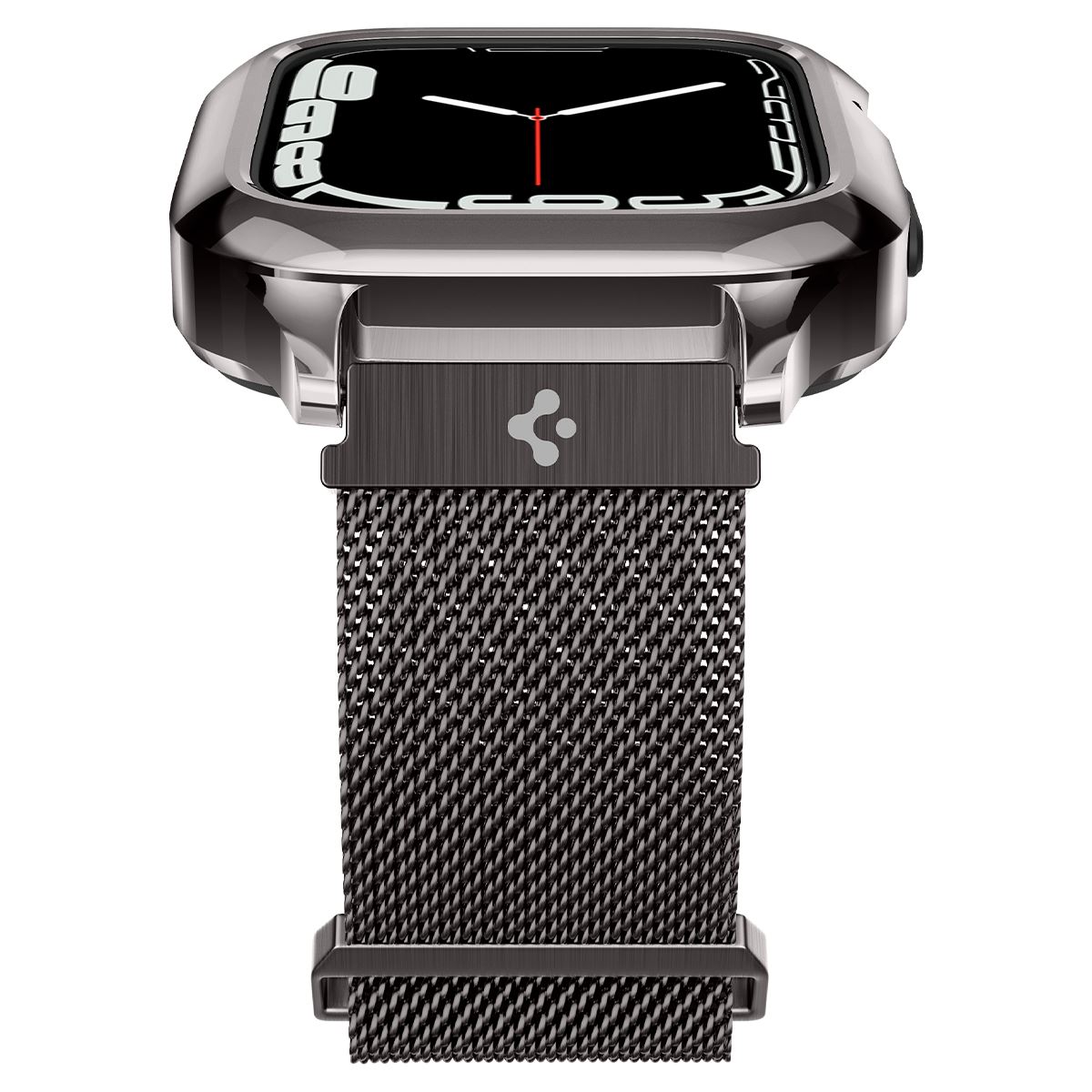 Spigen Metal Fit Pro, graphite - Apple Watch 9/8/7 45mm (6)