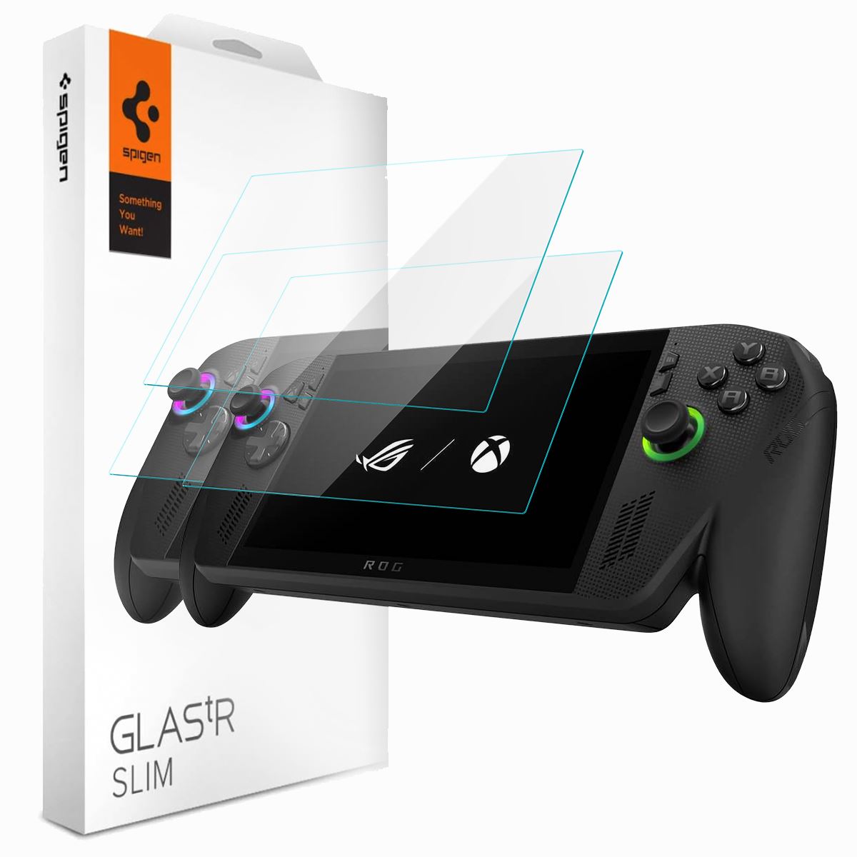 Spigen Glass tR Slim 2 Pack - ROG Xbox Ally X/Xbox Ally/ROG Ally X/ROG Ally/MSI Claw 7 AI+