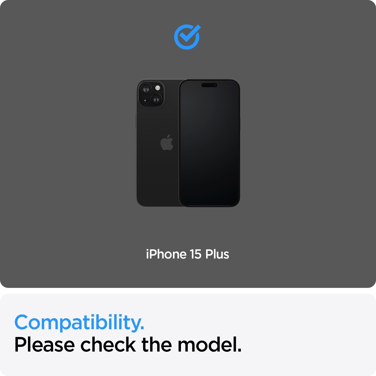 Spigen Glass tR AlignMaster 2 Pack, FC Black - iPhone 15 Plus (6)