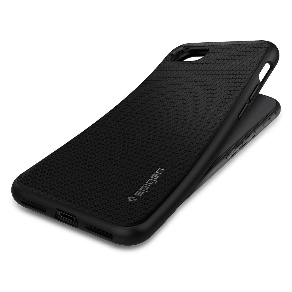 Spigen Liquid Air, black - iPhone SE (2022/2020)/8/7 (1)