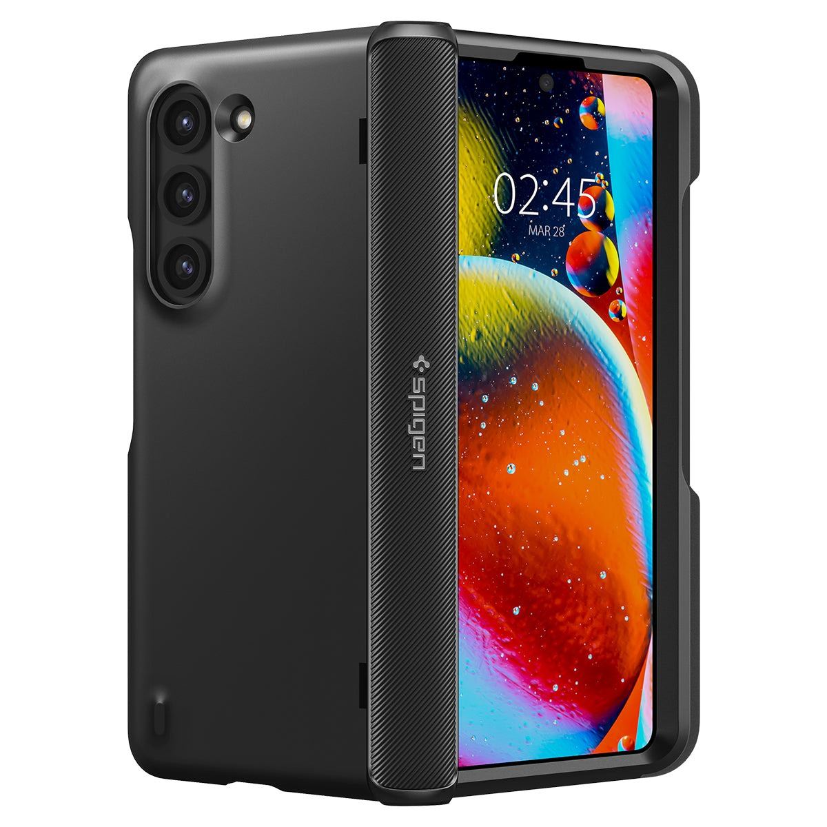 Spigen Slim Armor Pro Pen Edition, black - Samsung Galaxy Z Fold5 (11)