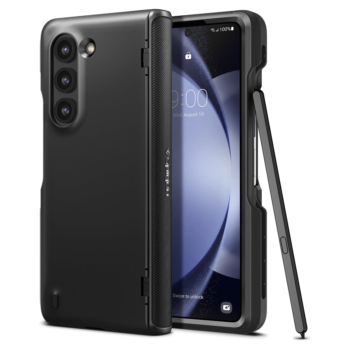 Spigen Slim Armor Pro Pen Edition, black - Samsung Galaxy Z Fold5 (2)