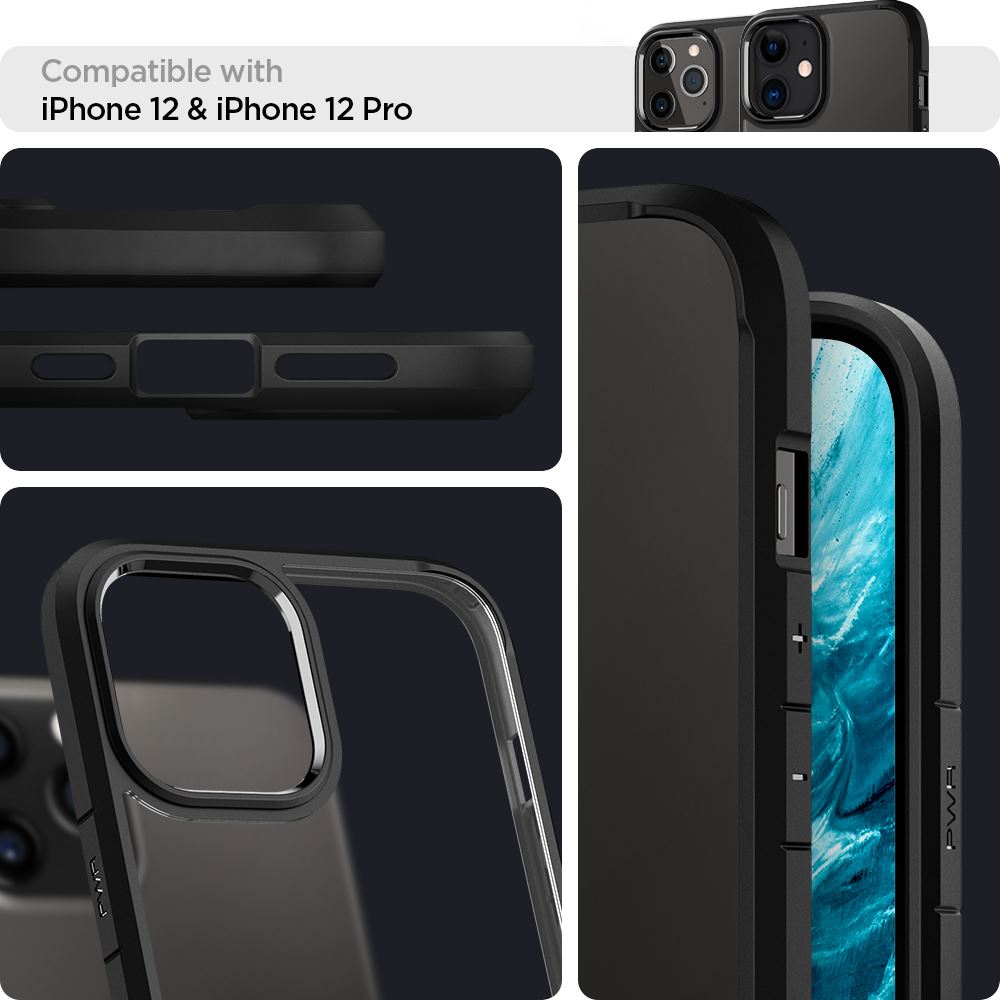 Spigen Ultra Hybrid, black - iPhone 12/Pro (9)