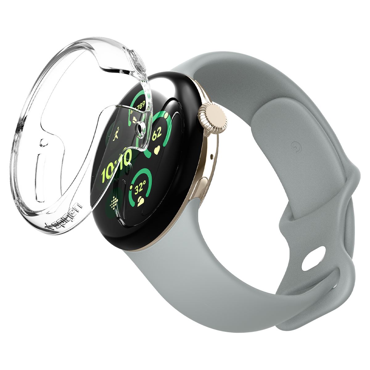 Spigen Thin Fit, crystal clear - Google Pixel Watch 3/2/1 (41mm) (11)
