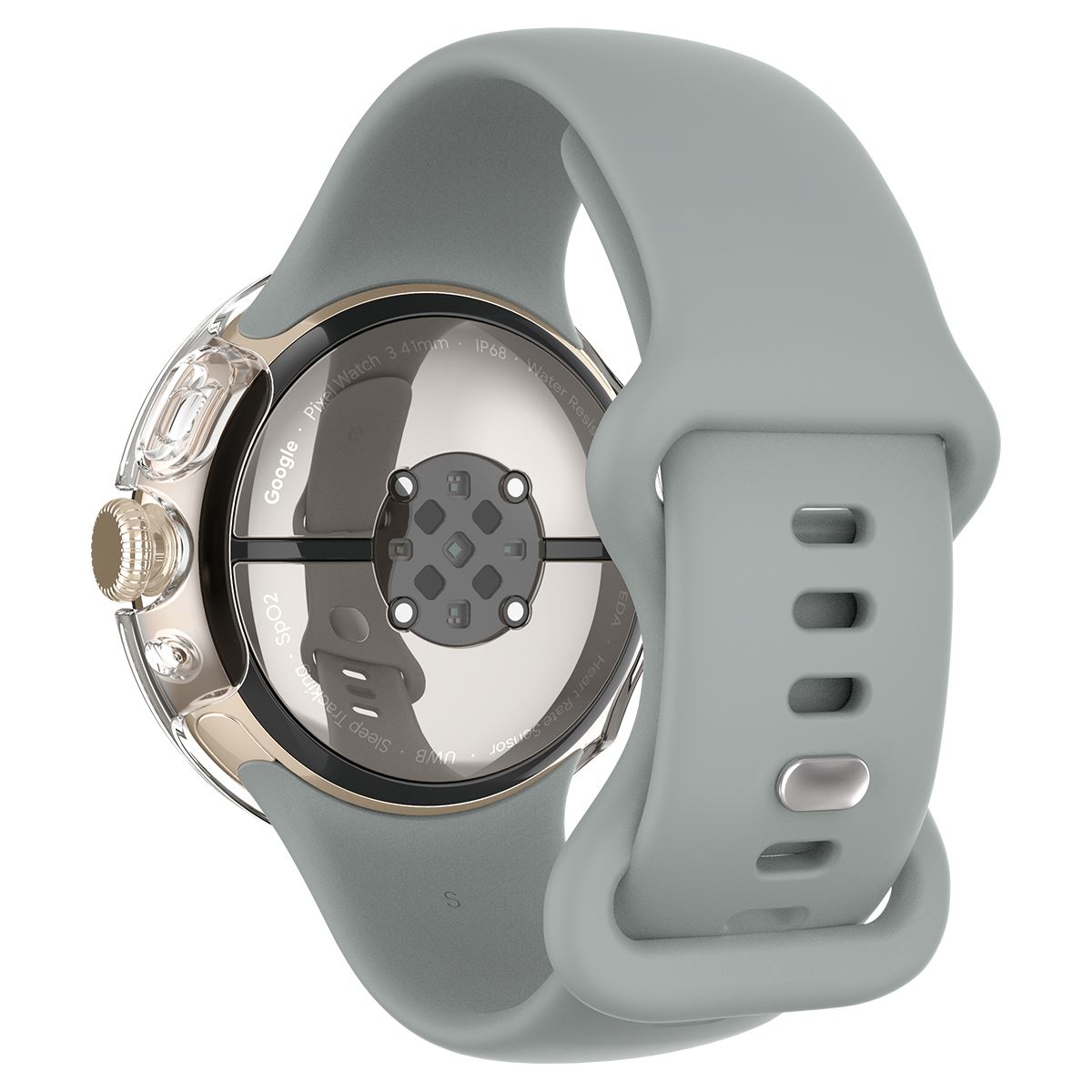 Spigen Thin Fit, crystal clear - Google Pixel Watch 3/2/1 (41mm) (3)