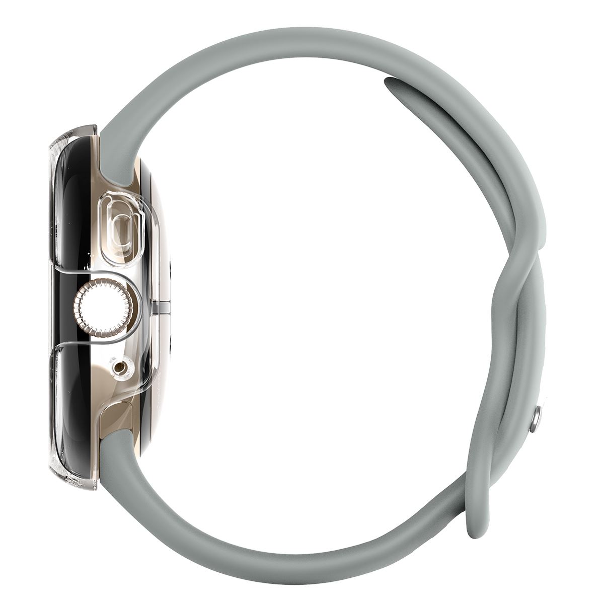Spigen Thin Fit, crystal clear - Google Pixel Watch 3/2/1 (41mm) (4)