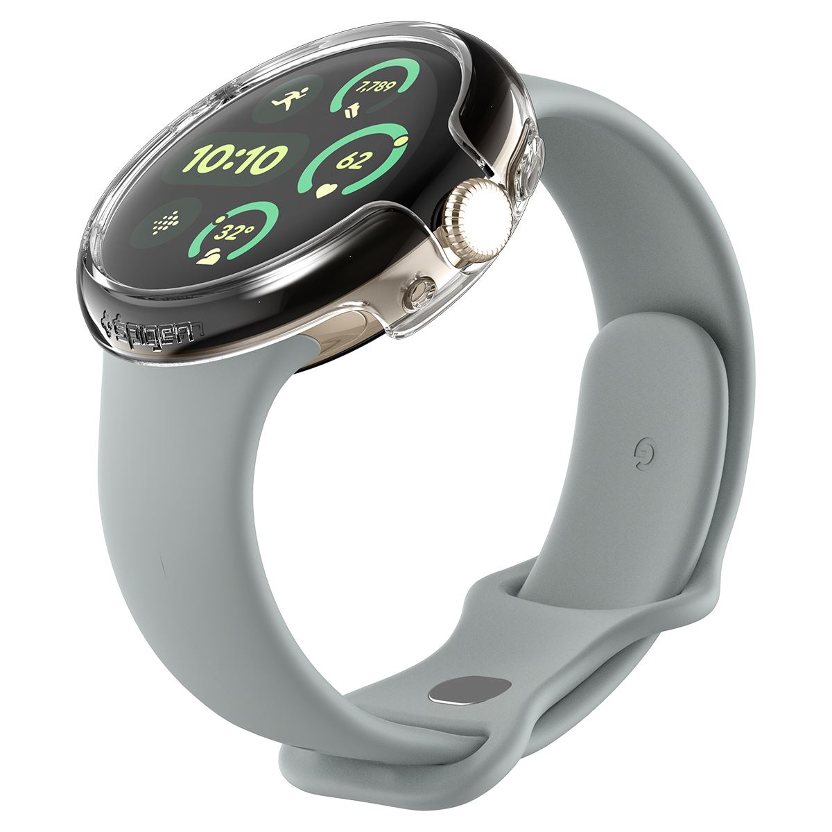 Spigen Thin Fit, crystal clear - Google Pixel Watch 3/2/1 (41mm) (7)